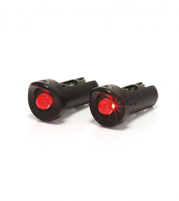 Xlc Cl-s06 Set Mini Linterna Led Roja Para Manillar Carretera