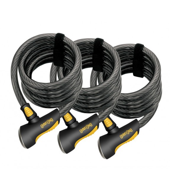 Cable Espi. Antirrobo Onguard Dobermann 3 Por Set, 8028,5cm,ø 12mm, Misma Llave