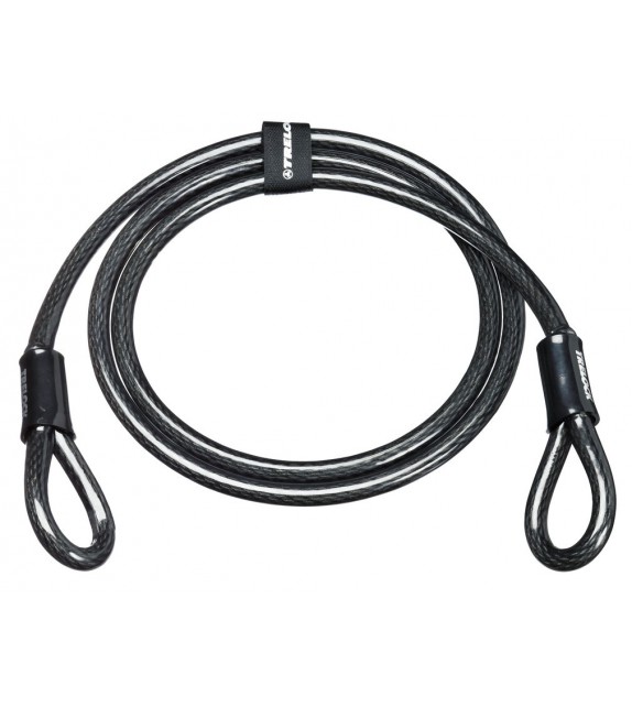 Cable Suelto Trelock Con 2 Pasantes Zs180/180/12 180 Cm X 12 Mm