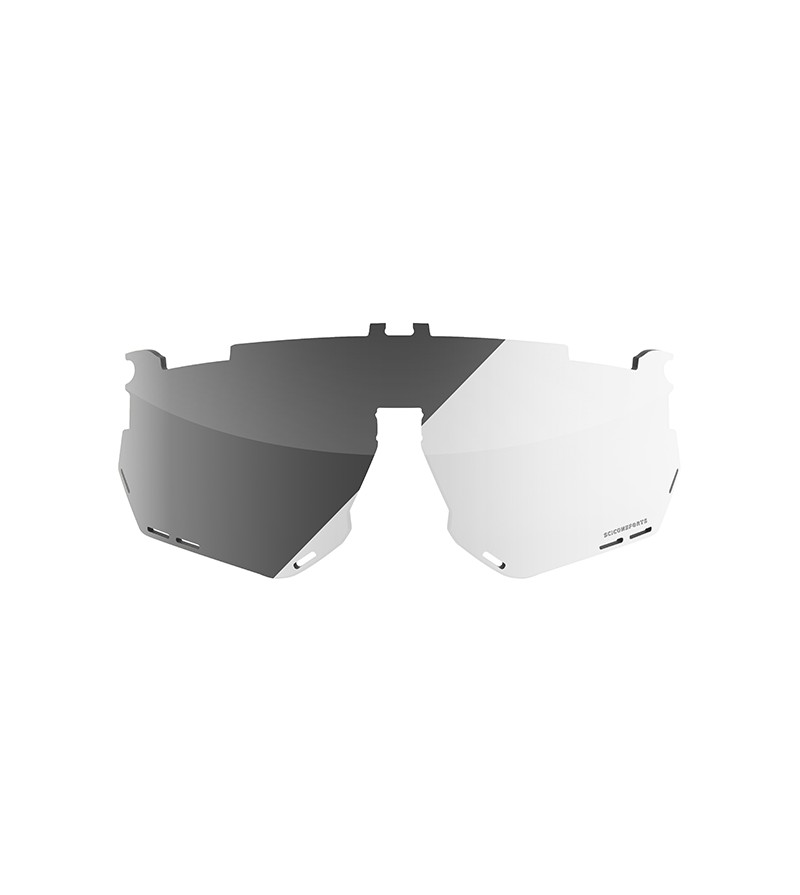 Gafas Scicon Aeroshade Xl Scnpp Lente Multireflejo Azul/montura Blanca 