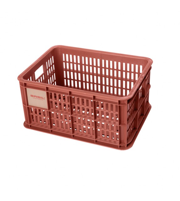 Cesta Basil Crate S 17.5l Plastico Rojo (29x39.5x21 Cm)