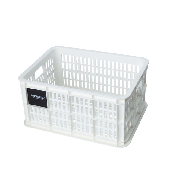 Cesta Basil Crate S 17.5l Plastico Blanco Brillo (29x39.5x21 Cm)