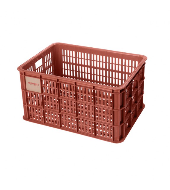 Cesta Basil Crate L 40l Plastico Rojo (34.5x49x27 Cm)
